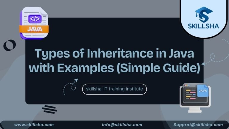Types of Inheritance in Java with Examples (Simple + Explained)