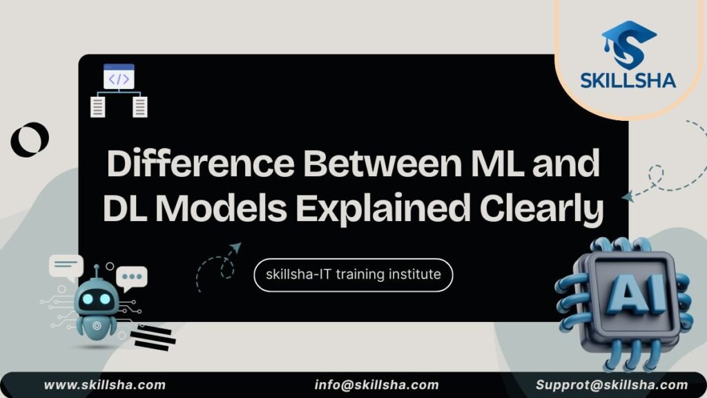 Difference Between ML and DL Models Explained Clearly